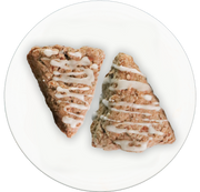 vegan cherry almond scones in Des Moines, Iowa